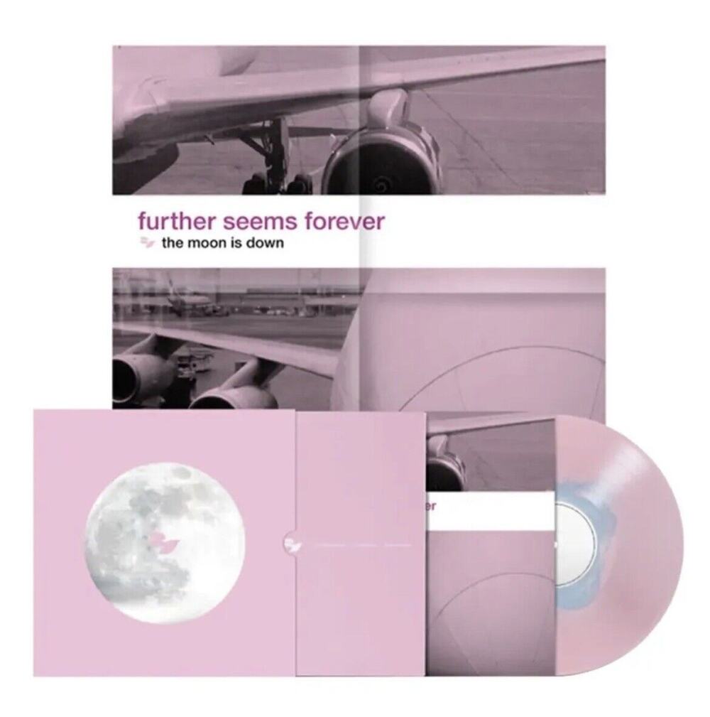 Further Seems Forever The Moon Is Down Vinyl Box Set Lunar Pink Blue X/1000 NEW!